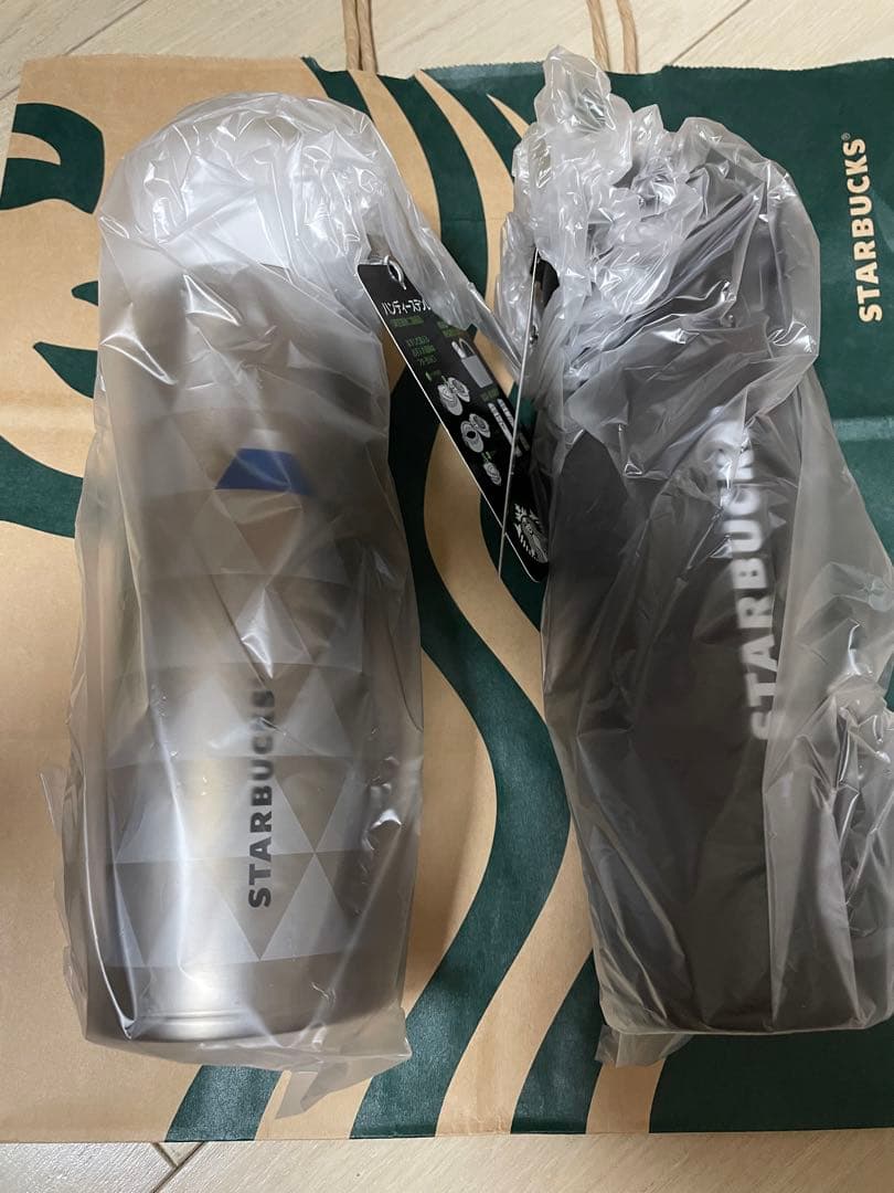 スターバックス 富士山 マットブラック ハンディステンレスボトル サーモス 水筒