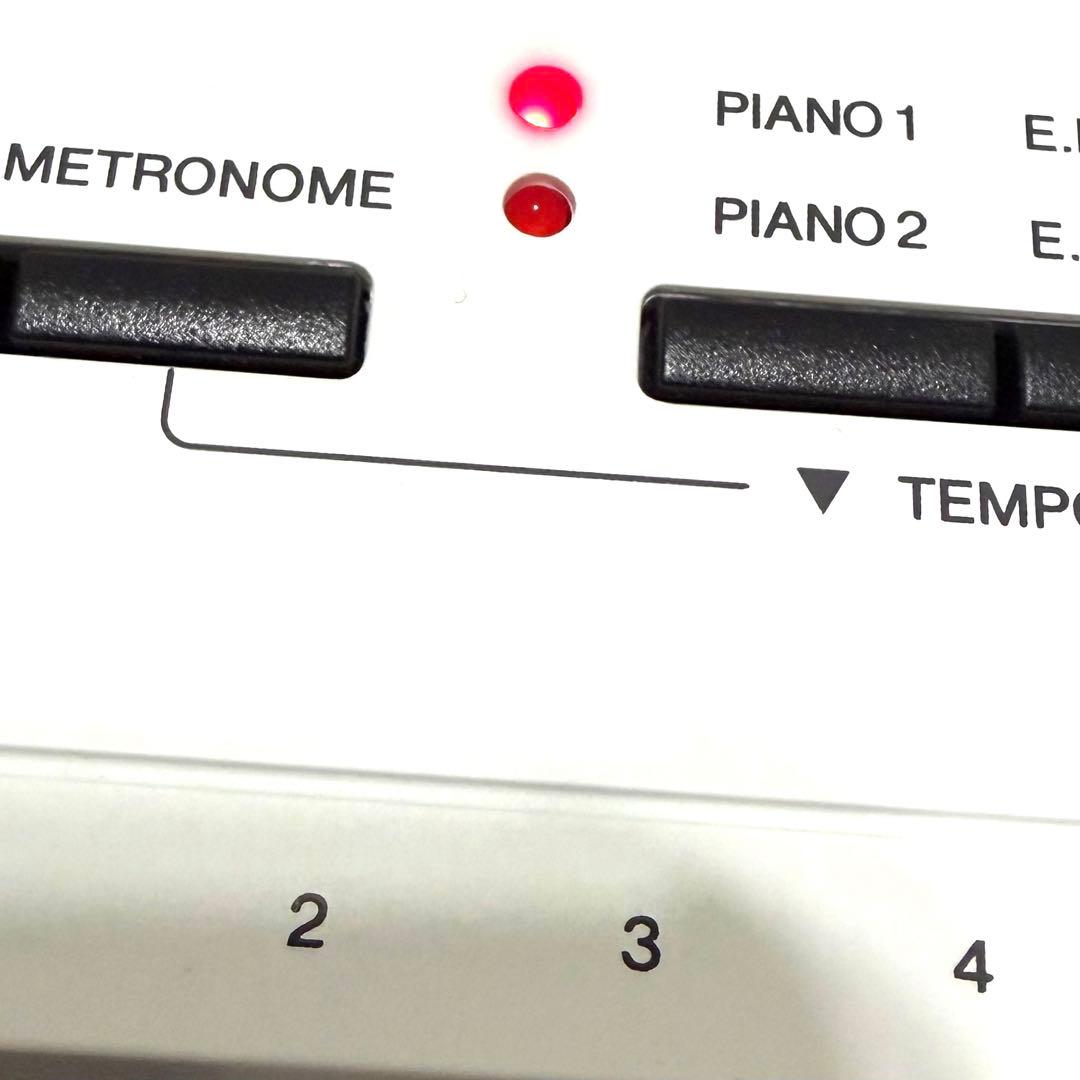 美品YAMAHA piaggero NP-12WH ヘッドホン付き