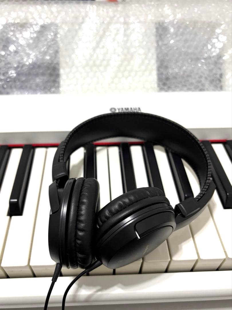 美品YAMAHA piaggero NP-12WH ヘッドホン付き