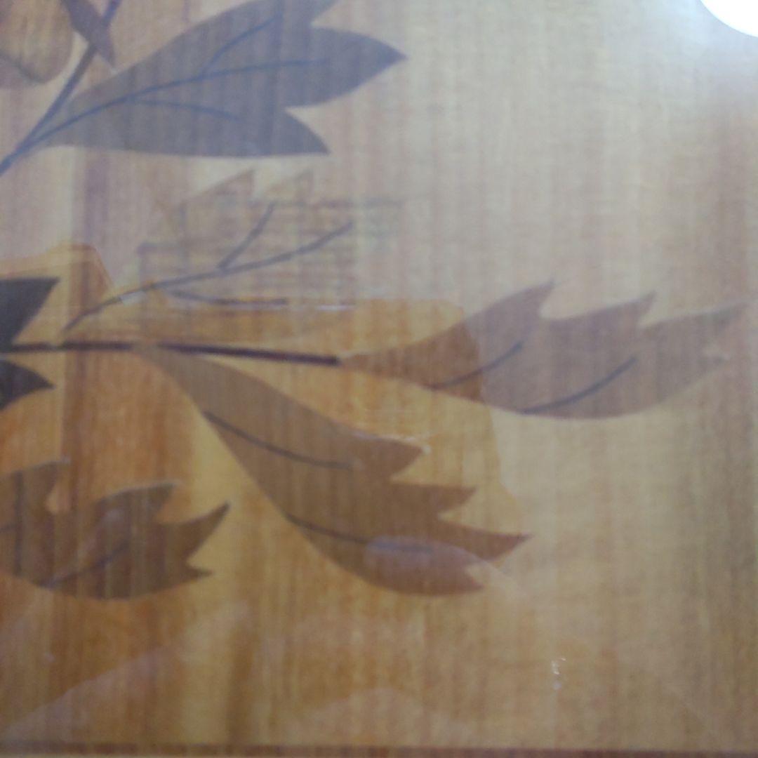 最終値下げ　箱根木象嵌 壁掛け 長澤正秀作 箱根寄木細工 寄木細工 木象嵌