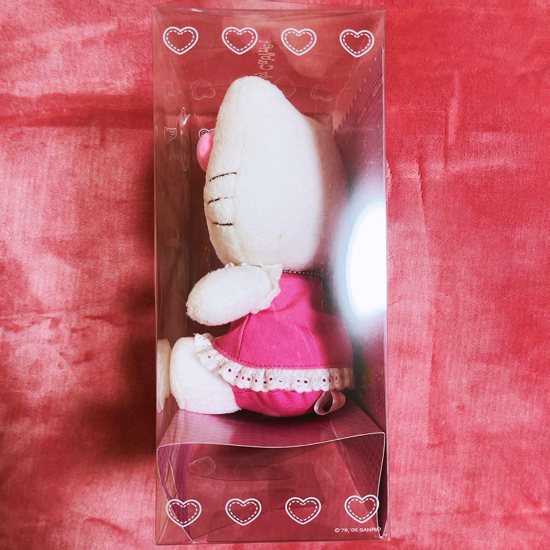 希少レア　ハローキティ　ネックレス付きぬいぐるみ　ハート　2005年製 サンリオ