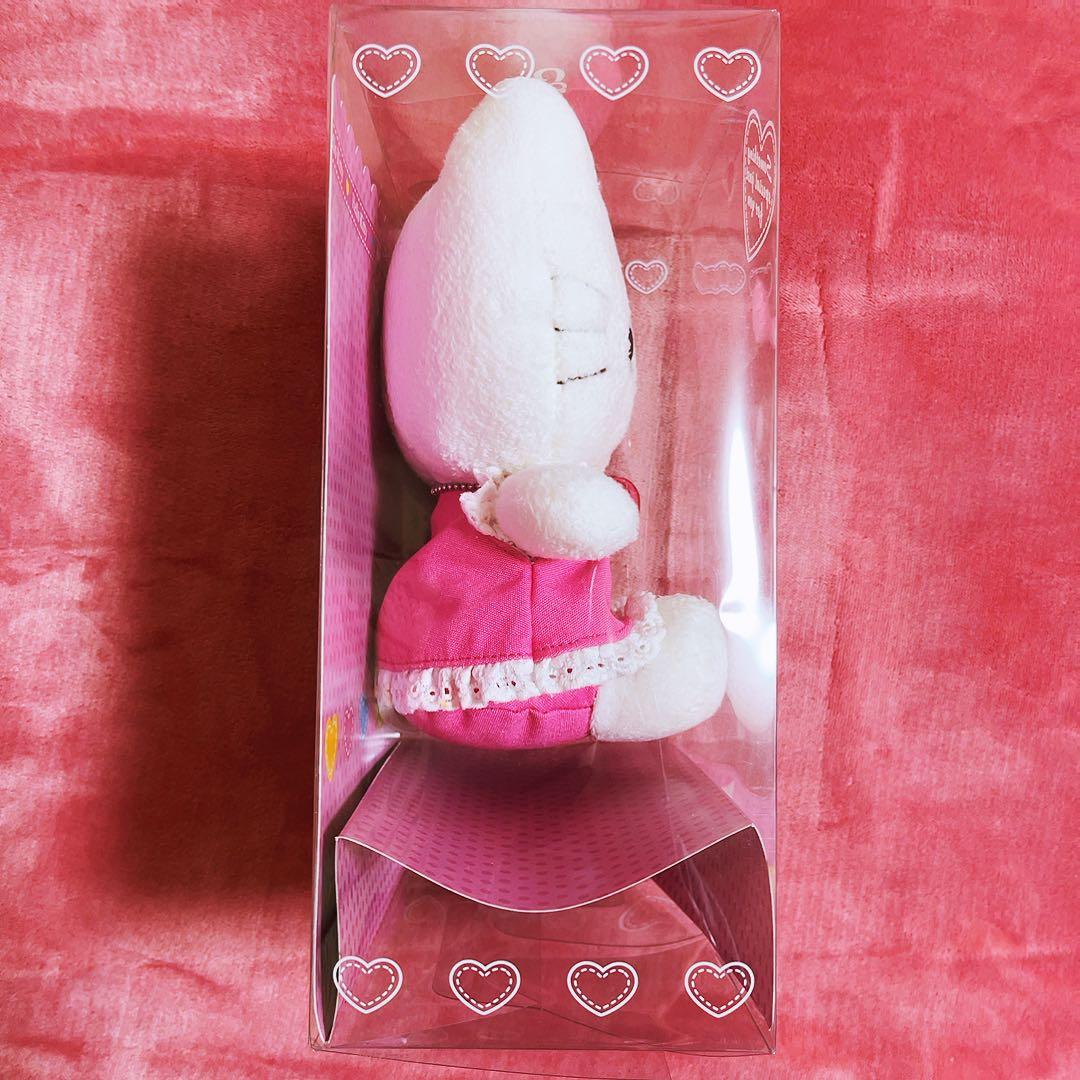 希少レア　ハローキティ　ネックレス付きぬいぐるみ　ハート　2005年製 サンリオ