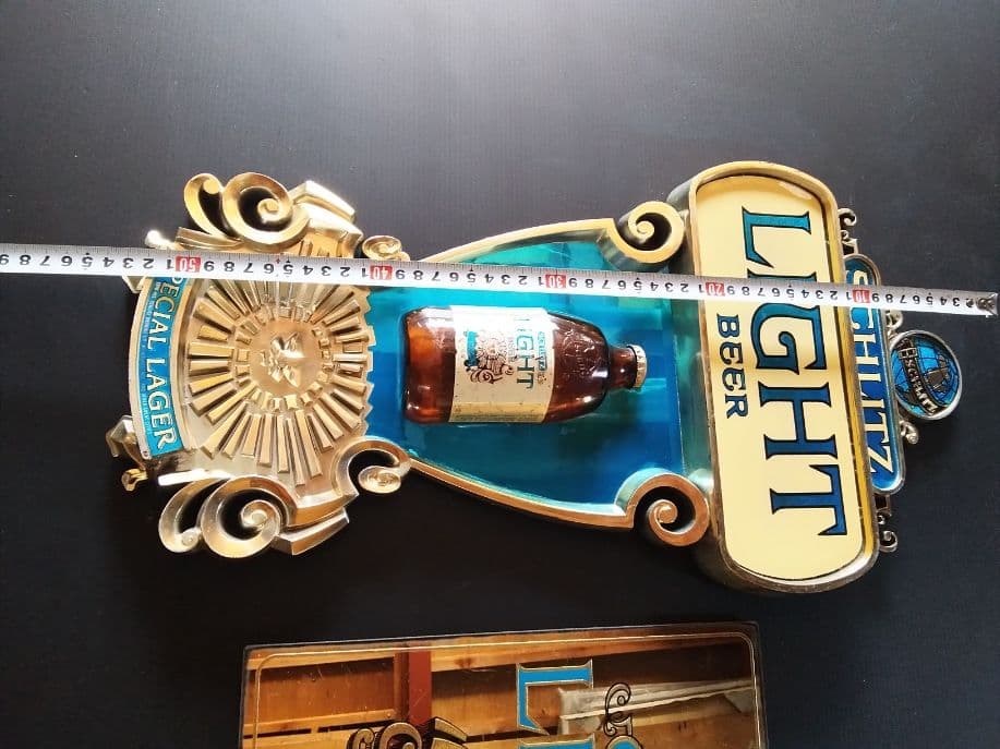 シュリッツ　ヴィンテージサイン　ミラー　1970年代　3セット