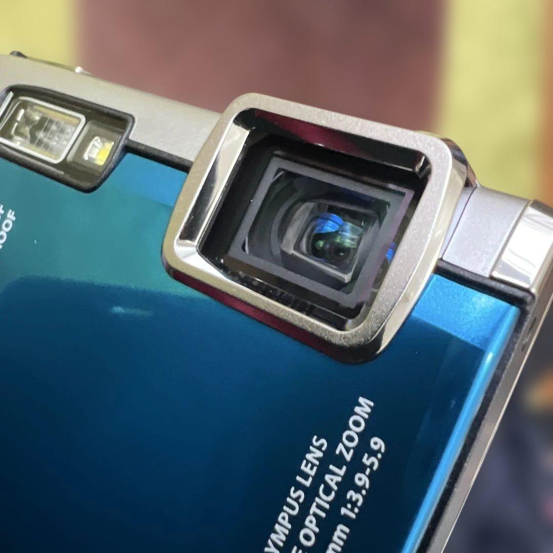 防水、タフネスカメラですOLYMPUS μ Tough コンパクトデジタルカメラ