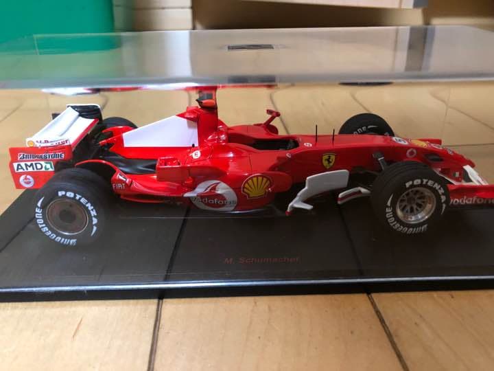 フェラーリシューマッハF1モデルカー