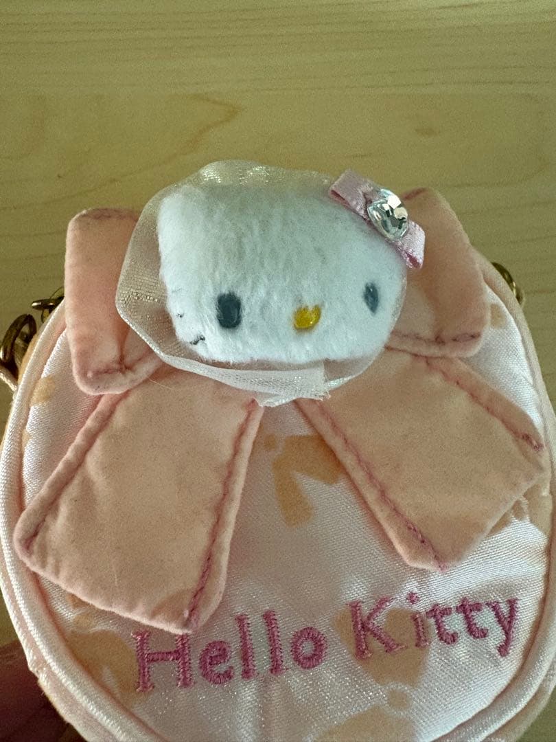 キティちゃん　チェーン付き　ミニポーチ　平成レトロ　レア