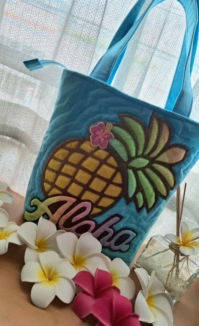 こた　ハワイアンキルト　バッグ