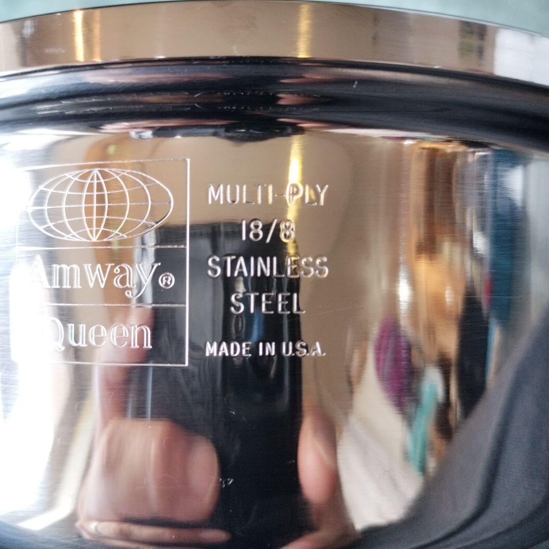 未使用品！アムウェイ　クィーン　小ソースパン　蓋付き③