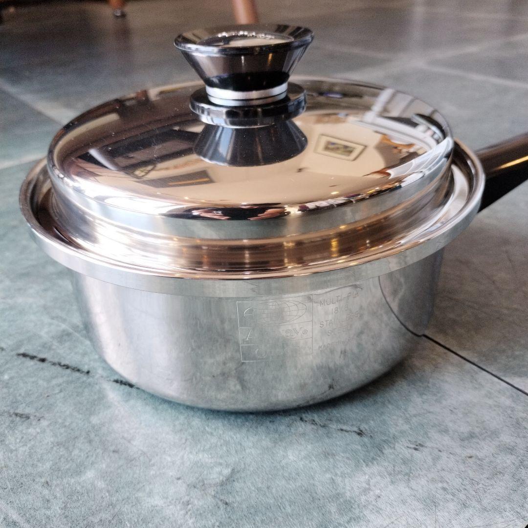 未使用品！アムウェイ　クィーン　小ソースパン　蓋付き③