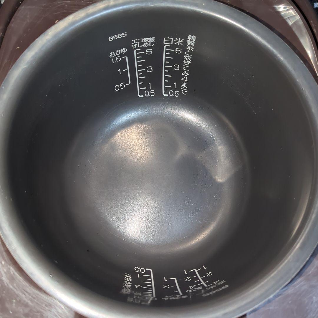 美品！象印 IH炊飯ジャー 極め炊き 5.5合 NW-VB10 ブラウン 炊飯器