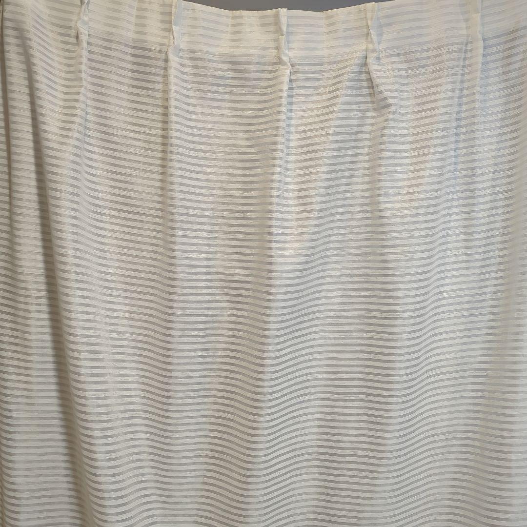 ニトリ　レースカーテン&カーテン　178（高さ）×100（横）