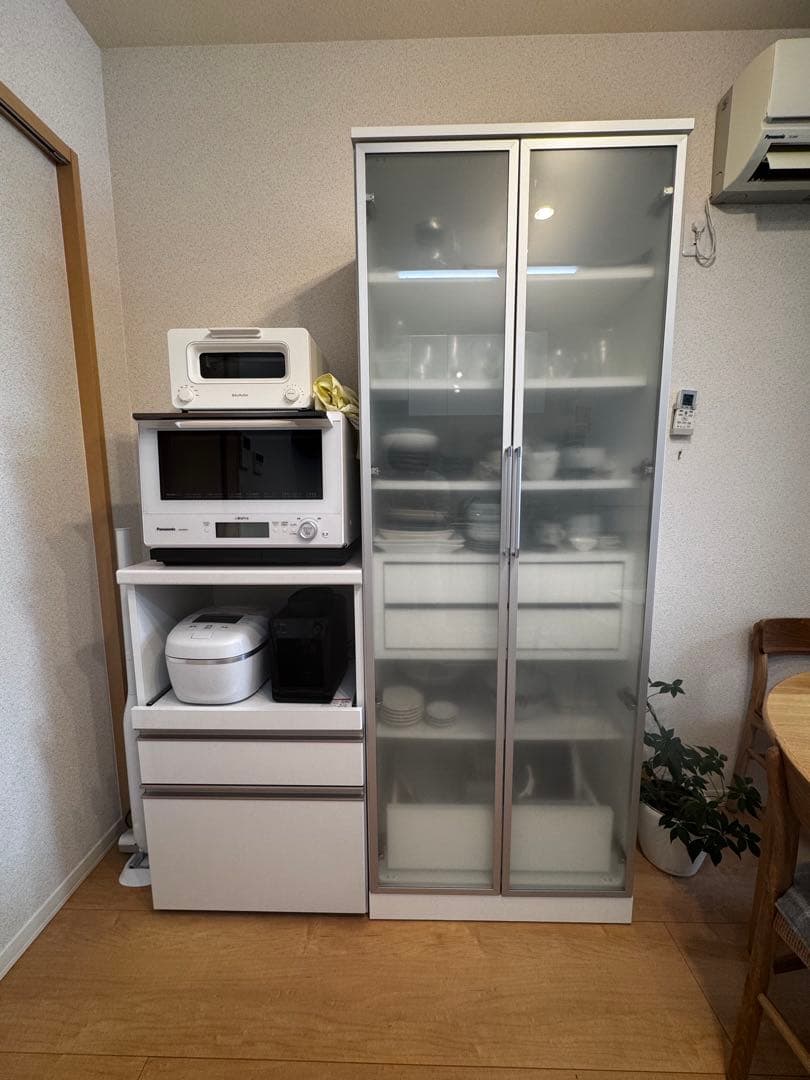 dinos smartシリーズ　キッチン収納 食器棚 引き出し付き