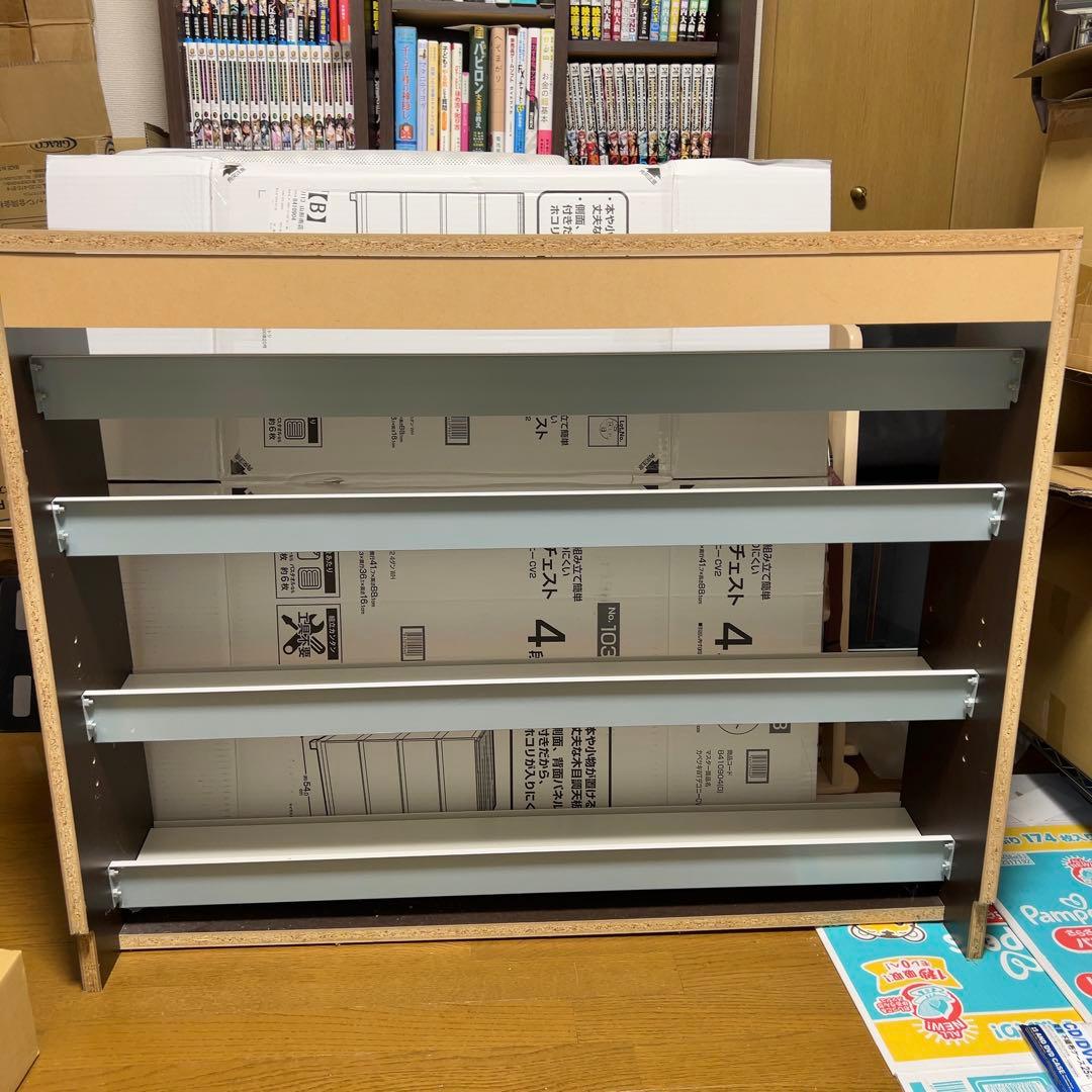 CDストッカー収納 CD DVDラック ダークブラウン 棚 ディスプレイ