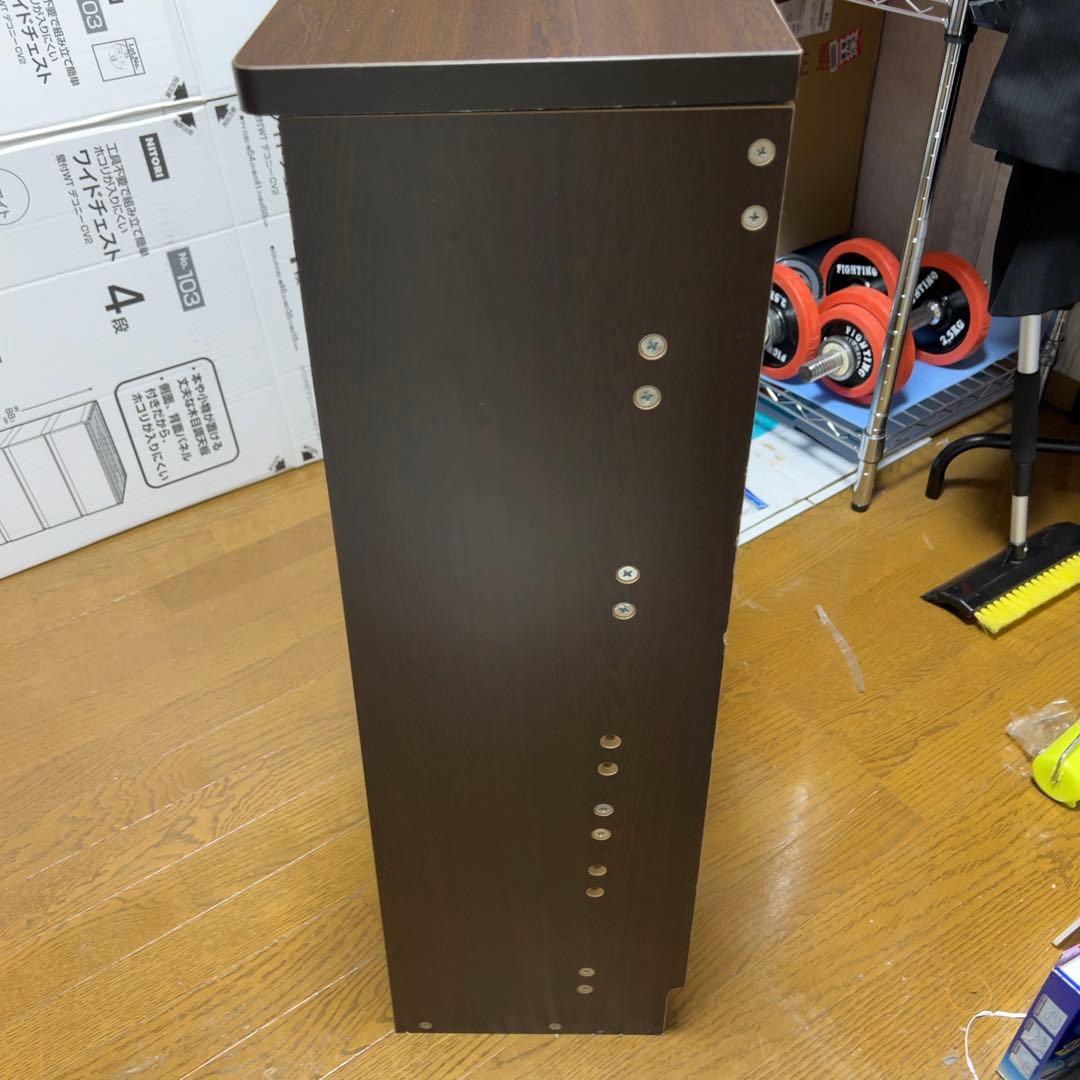 CDストッカー収納 CD DVDラック ダークブラウン 棚 ディスプレイ