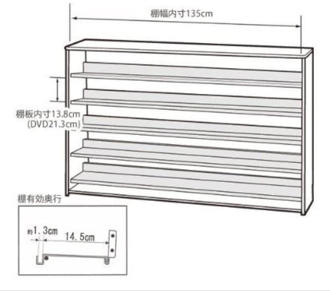CDストッカー収納 CD DVDラック ダークブラウン 棚 ディスプレイ