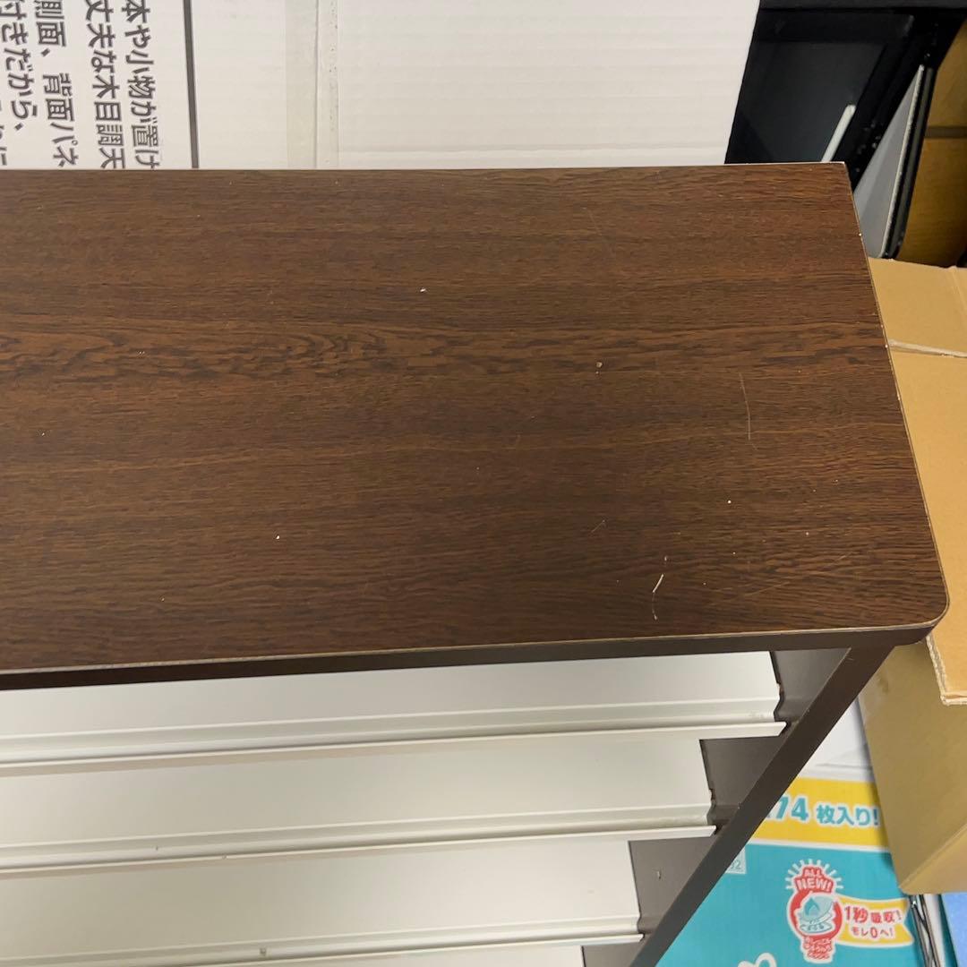 CDストッカー収納 CD DVDラック ダークブラウン 棚 ディスプレイ