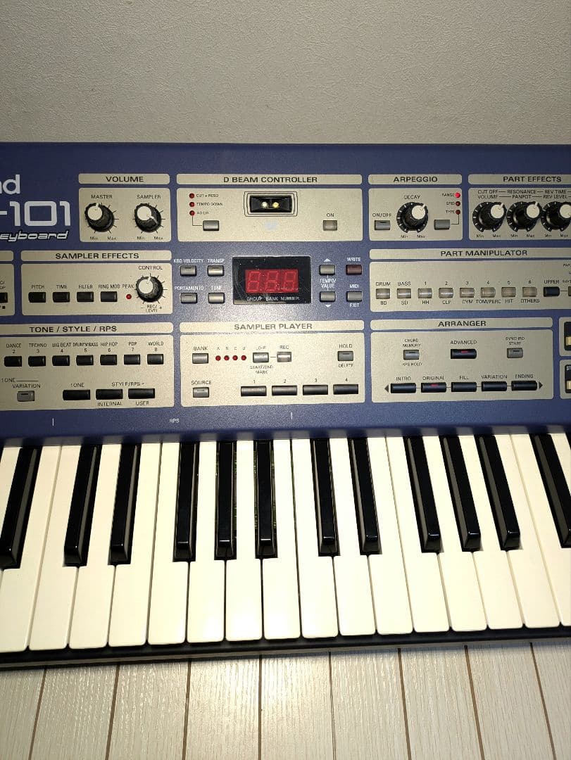 【希少品・美品・動作品】Roland EG-101　取説、電源コード付属