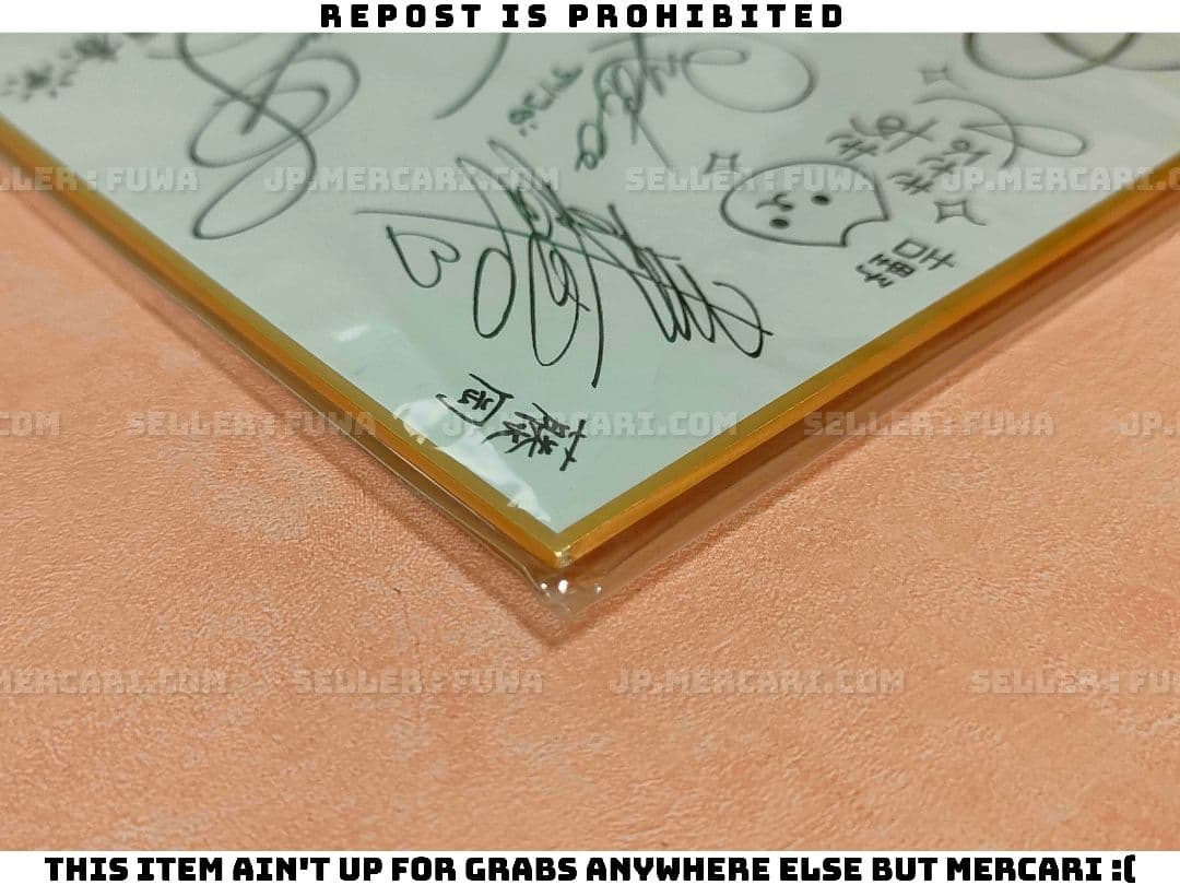 【未開封】ヤングマガジン みなみけ 桜場コハル 声優陣複製サイン イラスト