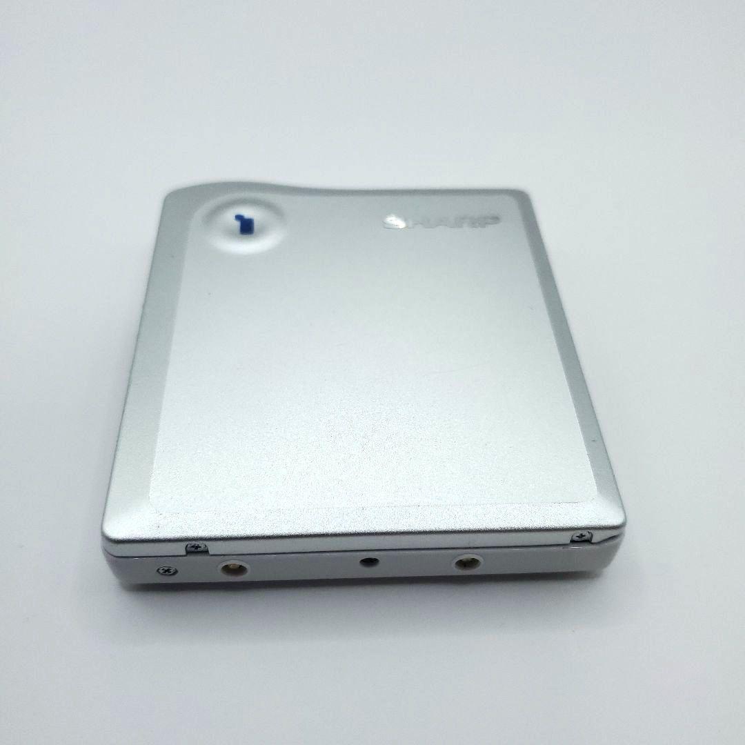 【SHARP】MD-DS33-S ポータブルMDプレーヤー シルバー シャープ