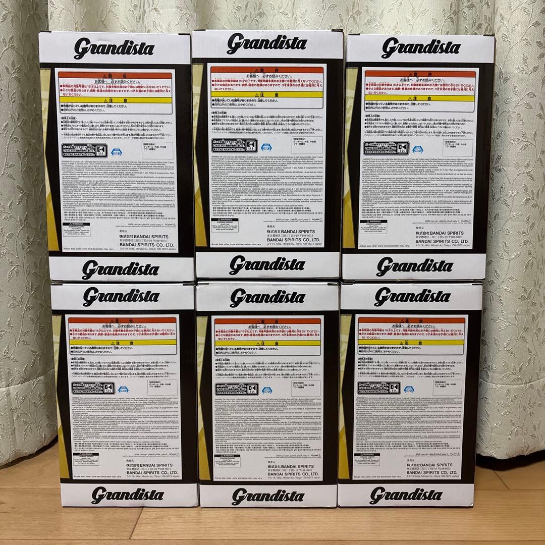 ワンピース Grandista ボア・ハンコック フィギュア 6個セット