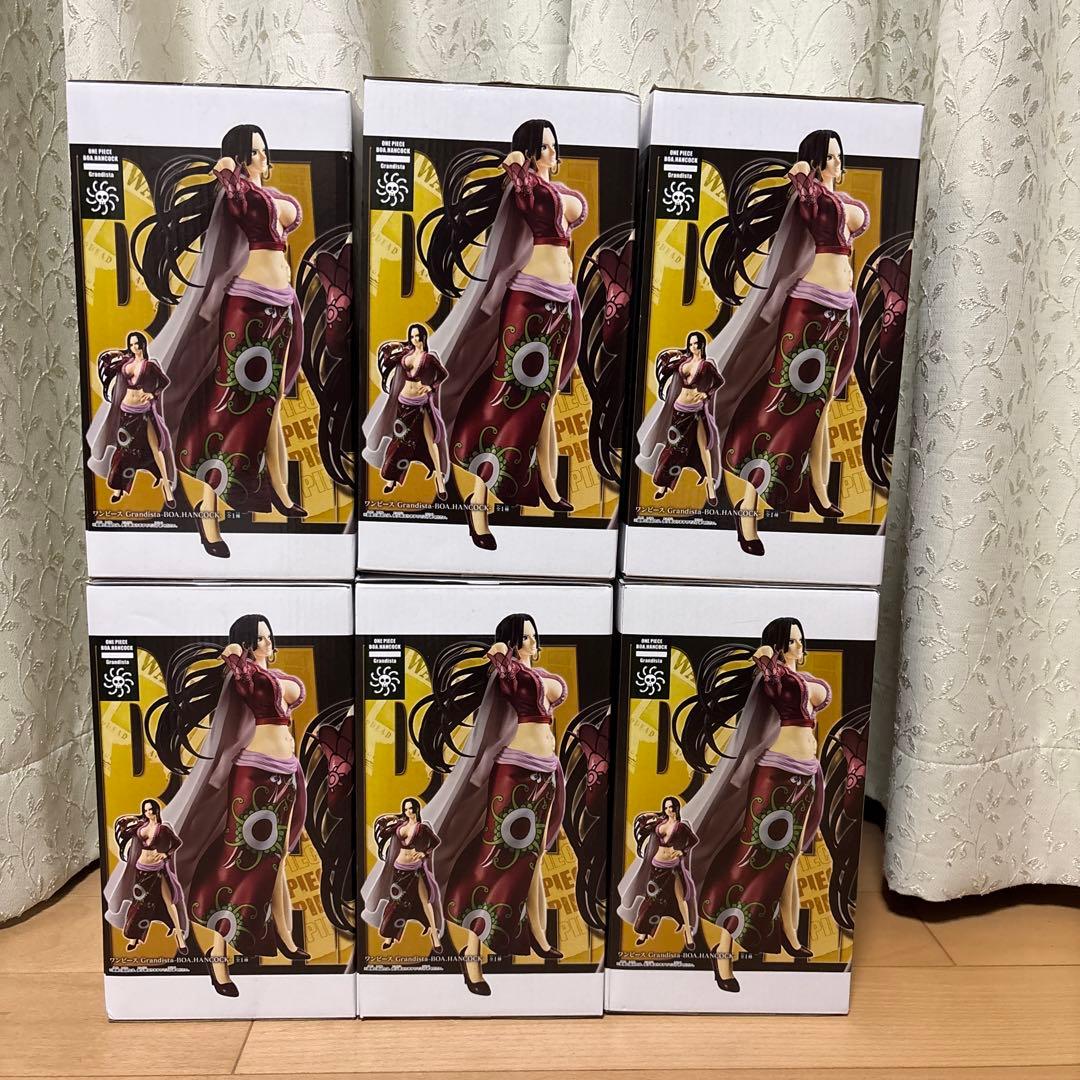 ワンピース Grandista ボア・ハンコック フィギュア 6個セット