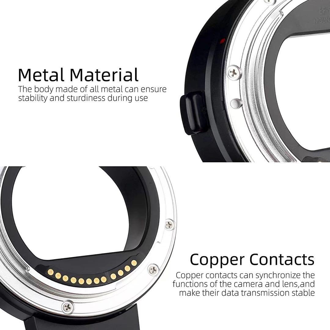 canon EFレンズ→EOS R5カメラ マウントアダプター ef-eosr