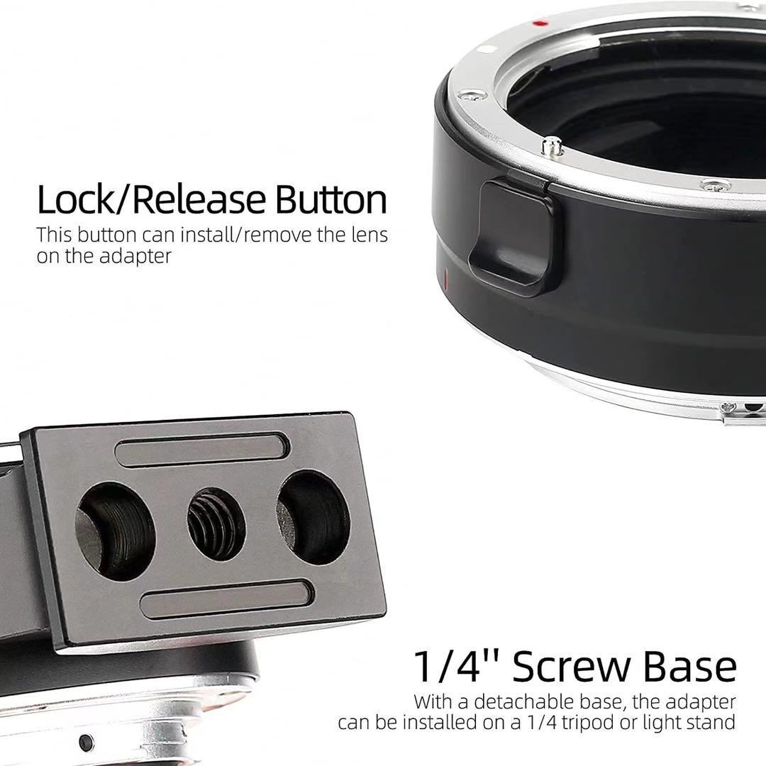 canon EFレンズ→EOS R5カメラ マウントアダプター ef-eosr