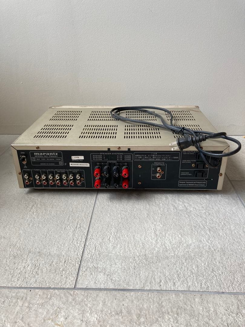 マランツ　アンプ　PM4001 marants