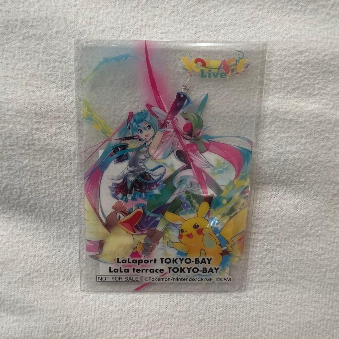 新品未開封　ポケモン　初音ミク　ららぽーと東京ベイ限定　ららアリーナ　カード
