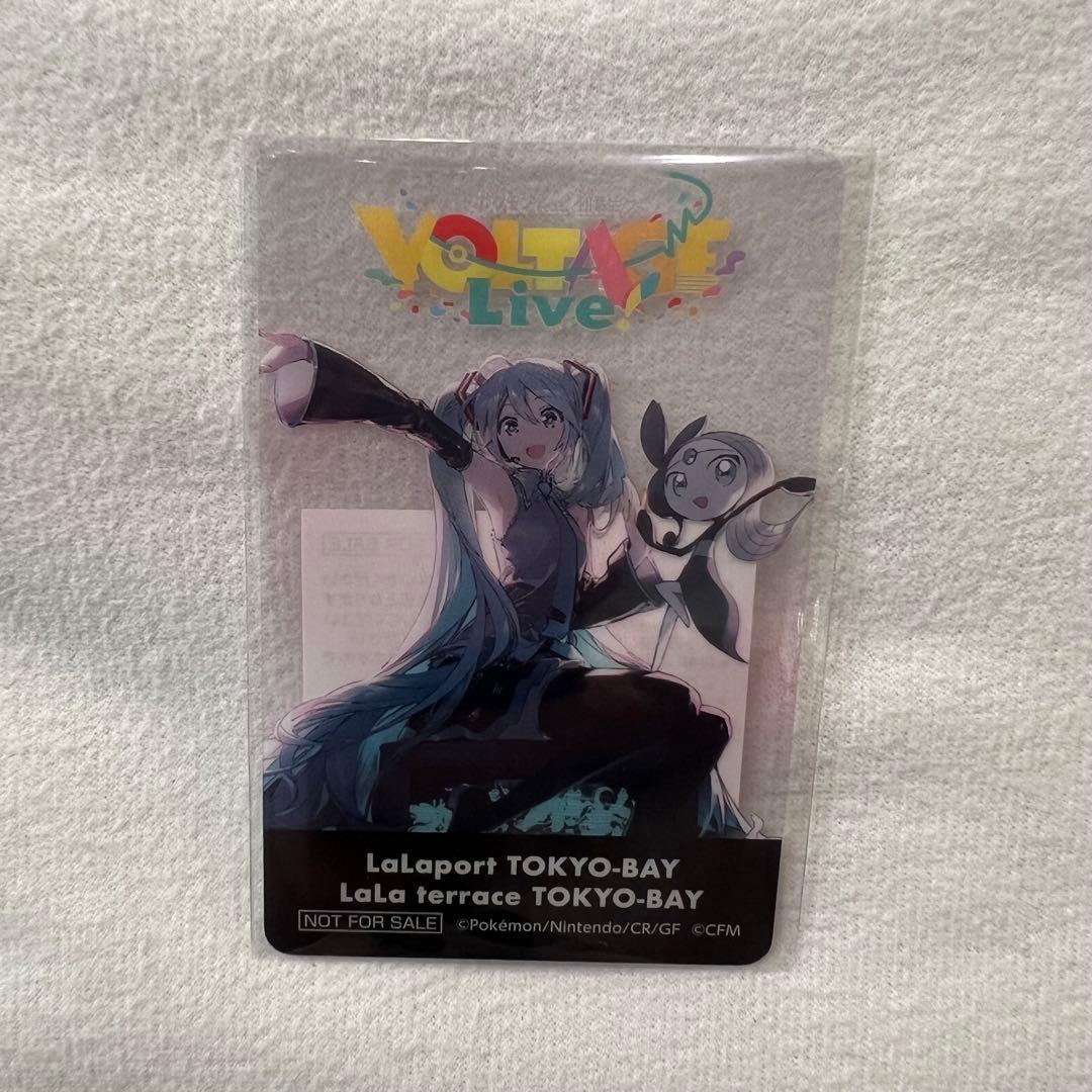 新品未開封　ポケモン　初音ミク　ららぽーと東京ベイ限定　ららアリーナ　カード