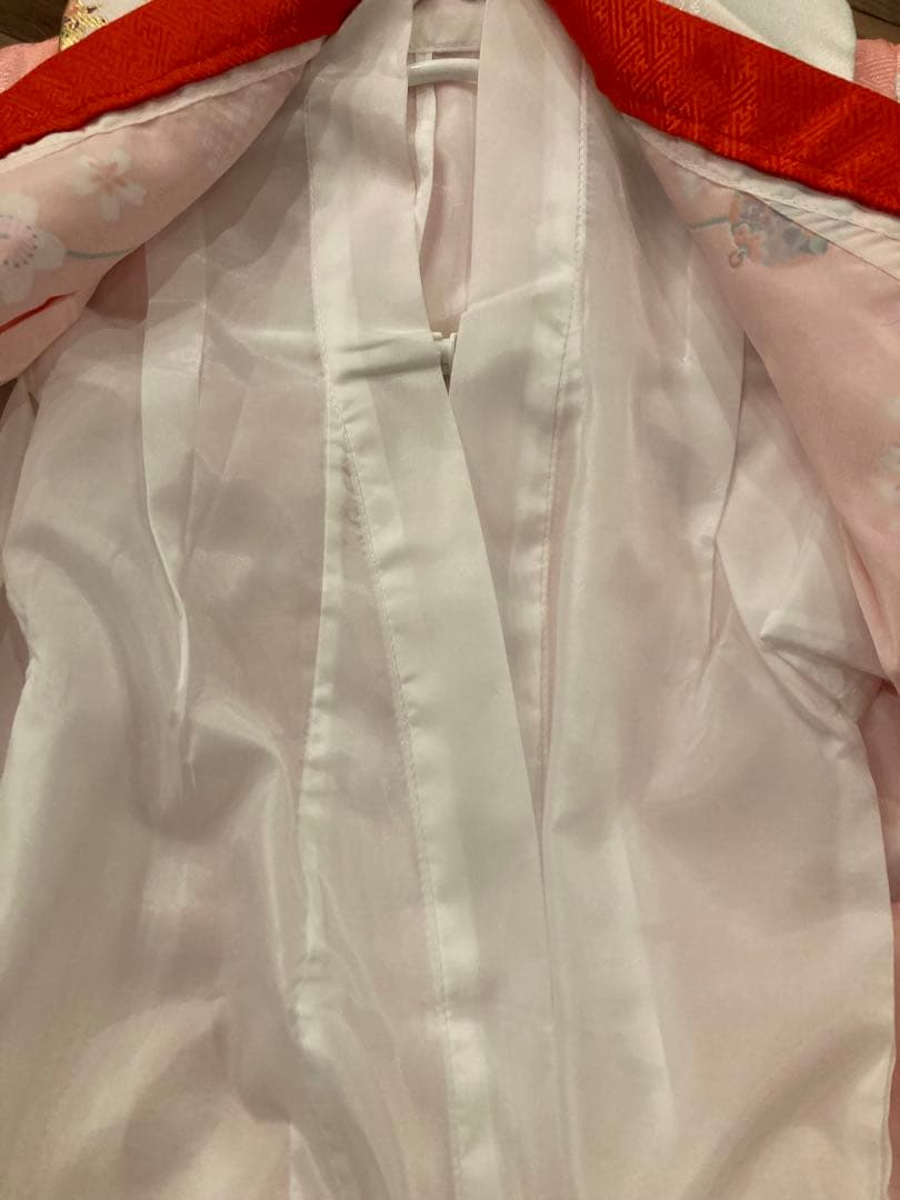 七五三　三才　女の子　着物　被布　ピンク　フルセット　キョウエツ