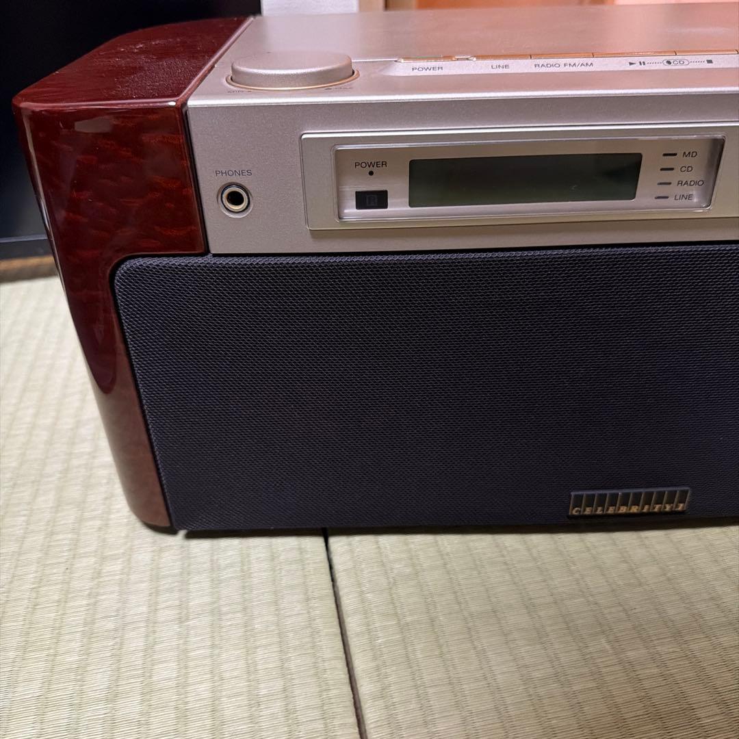 SONY MD7000 CD MD　ジャンク扱い　通電のみ