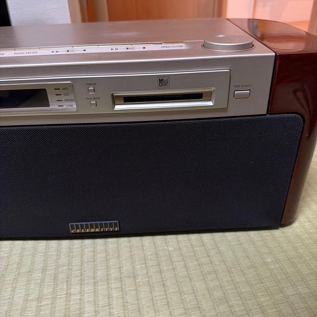 SONY MD7000 CD MD　ジャンク扱い　通電のみ