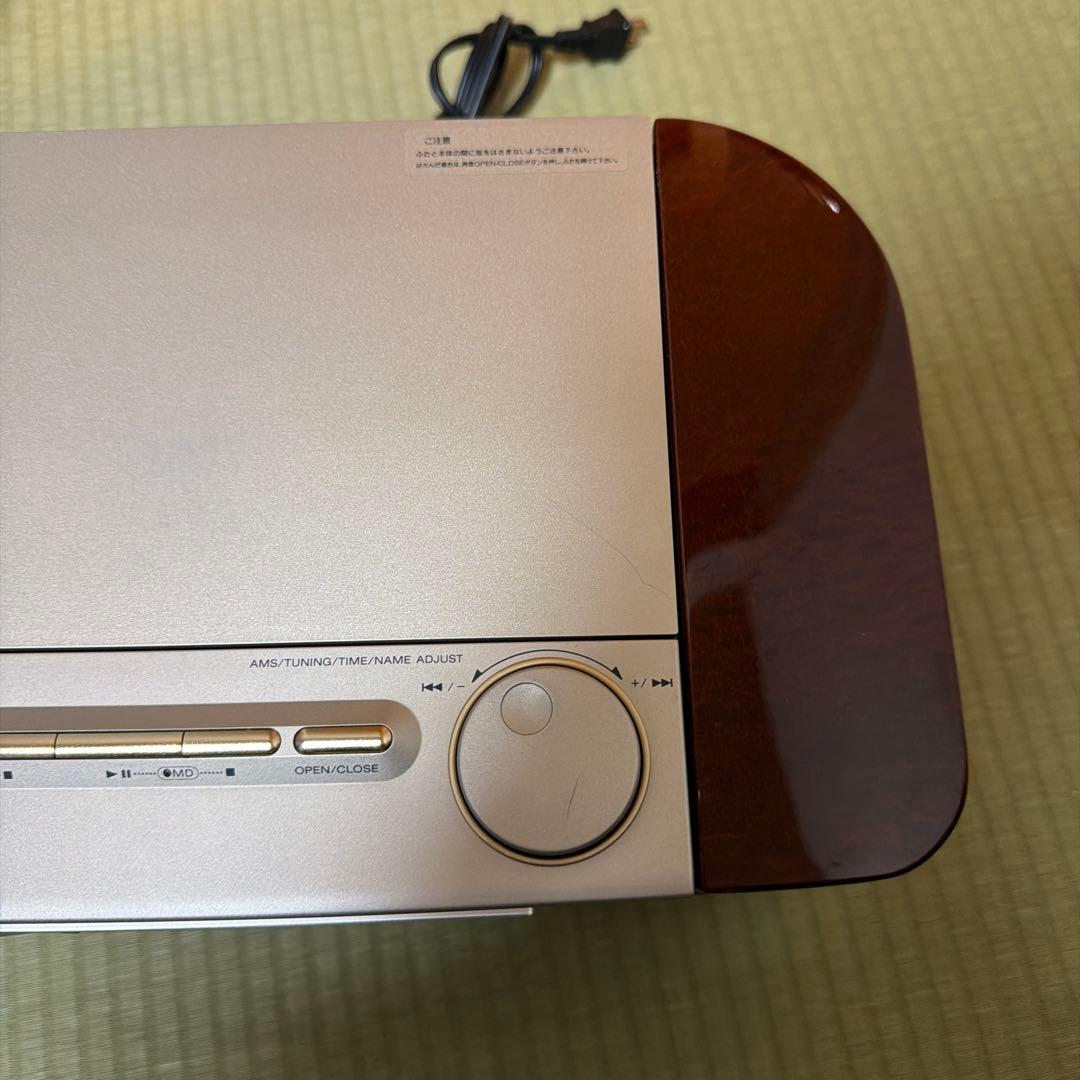 SONY MD7000 CD MD　ジャンク扱い　通電のみ