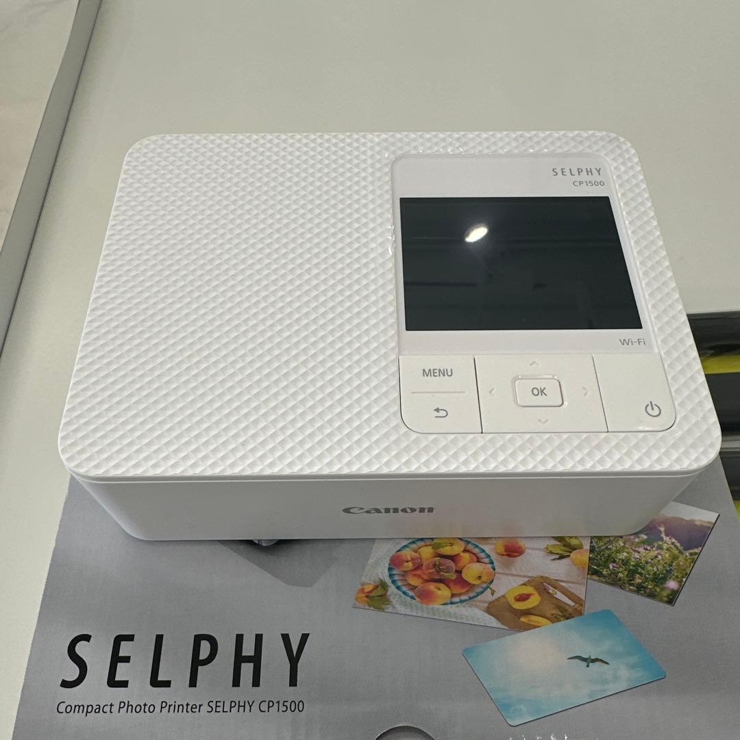 Canon SELPHY CP1500 フォトプリンターとL版写真用紙とインク