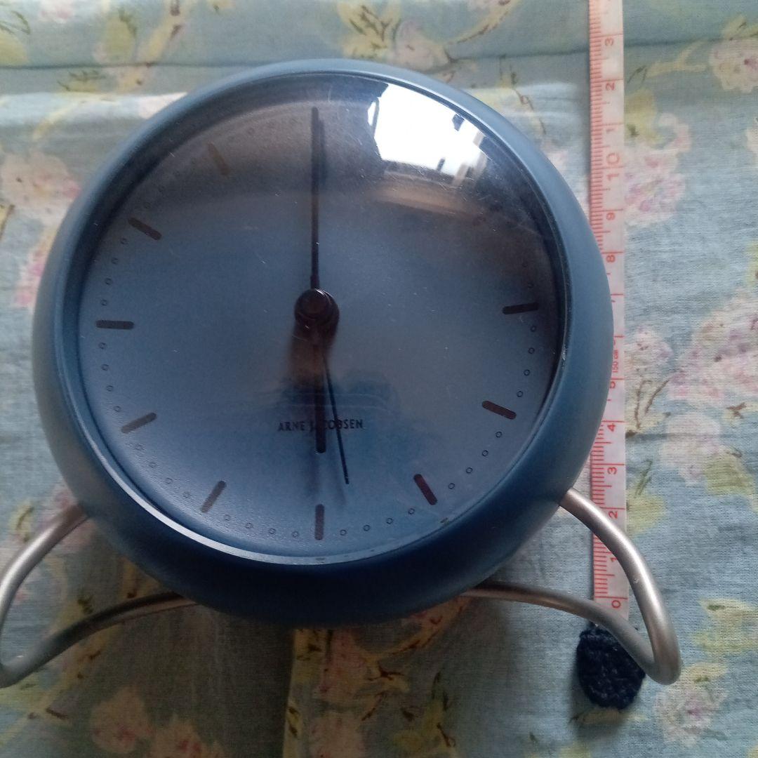 ARNE JACOBSEN TABLE CLOCK ALARM ブルー