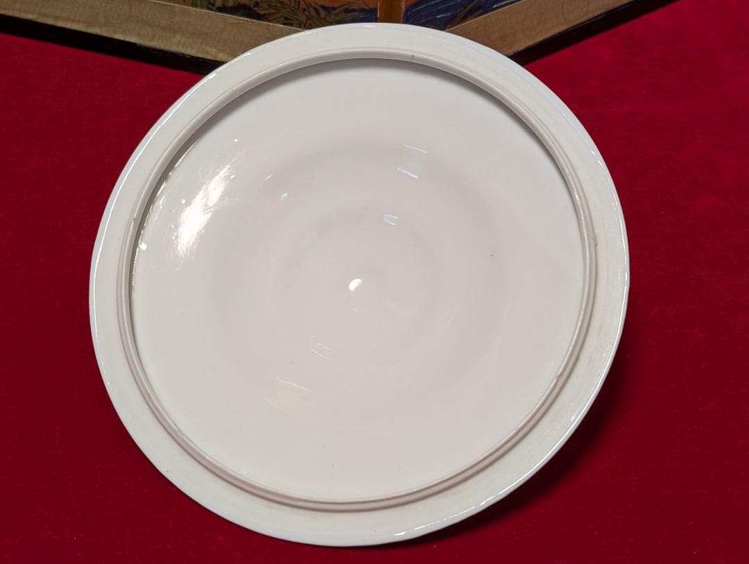 両手鍋　手付鍋　シチュー　スープチューリン　九谷　ビンテージ　大皿　一式　青竹