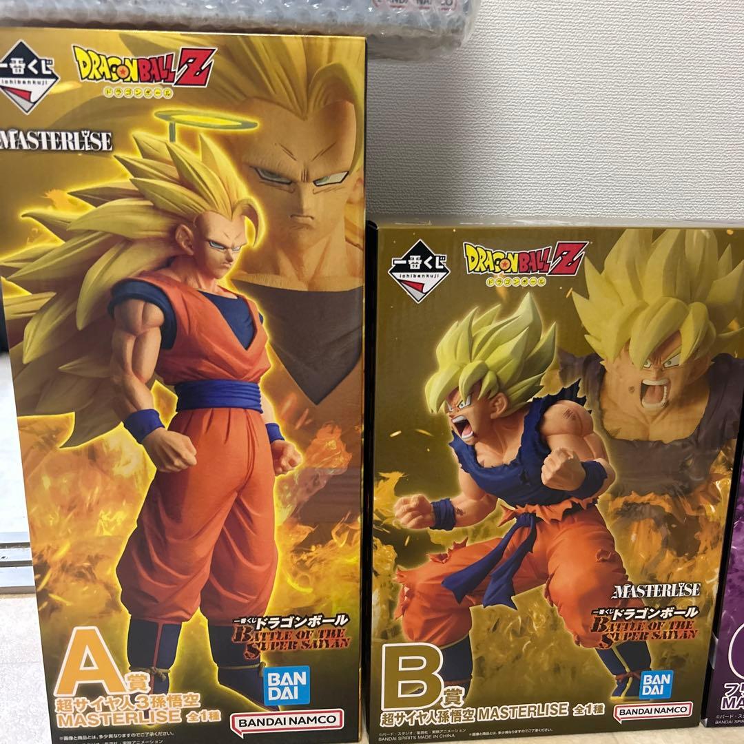 ドラゴンボール一番くじA.B.C.D賞のセット