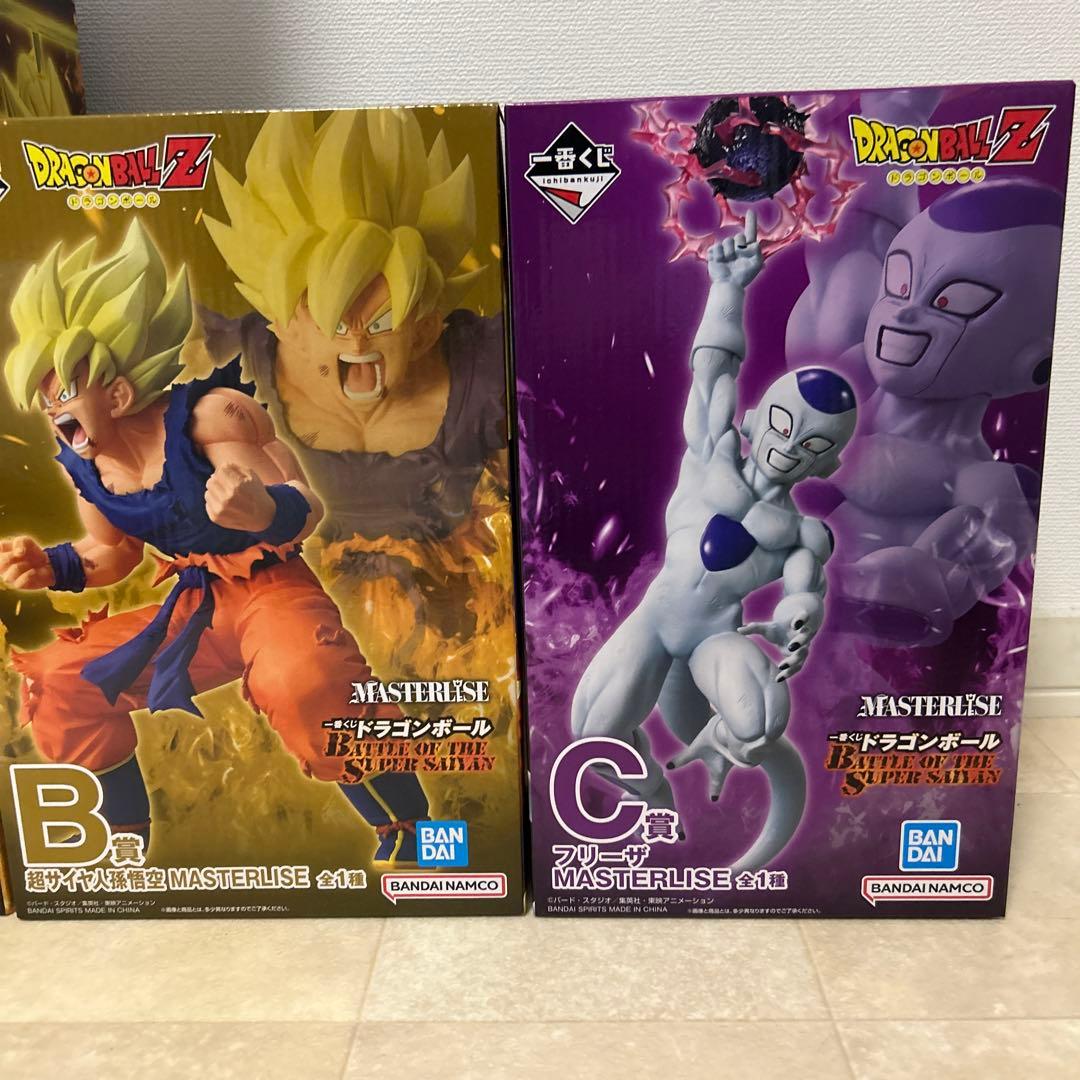 ドラゴンボール一番くじA.B.C.D賞のセット