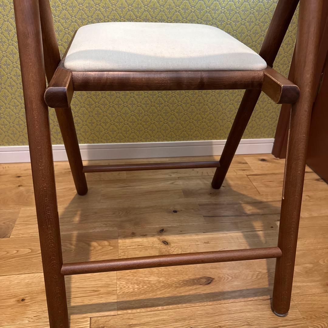 美品 MUJI ブナ材 フォールディングチェア 折りたたみ椅子 無印良品