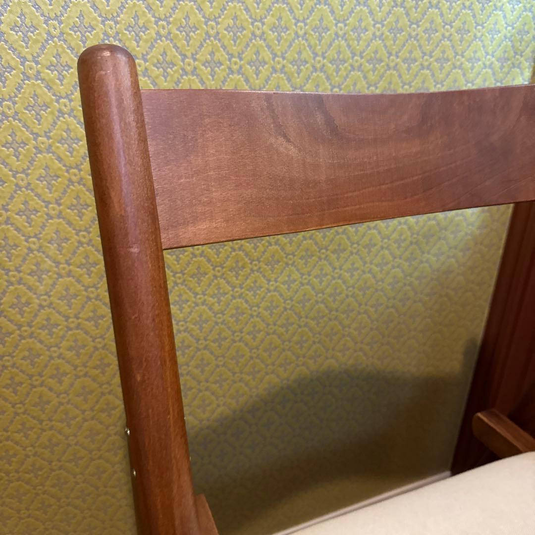 美品 MUJI ブナ材 フォールディングチェア 折りたたみ椅子 無印良品