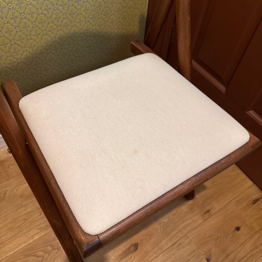 美品 MUJI ブナ材 フォールディングチェア 折りたたみ椅子 無印良品