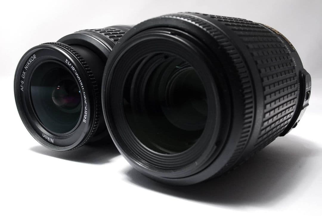 ♥これ1台で全部撮れる♥Nikon D40♥標準＋望遠Wレンズ♥手ブレ補正