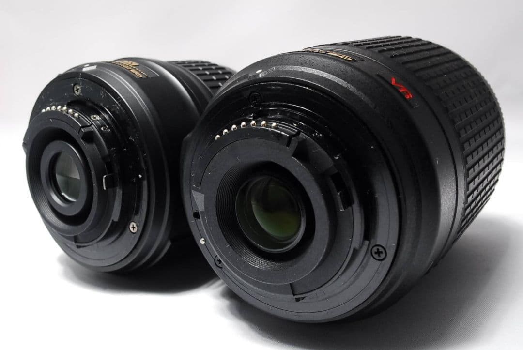 ♥これ1台で全部撮れる♥Nikon D40♥標準＋望遠Wレンズ♥手ブレ補正