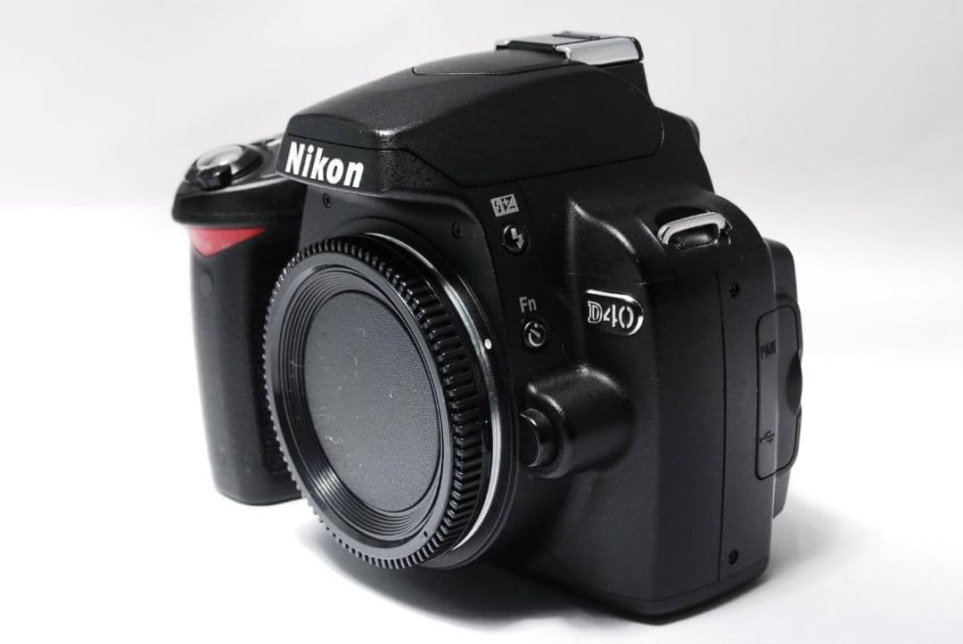♥これ1台で全部撮れる♥Nikon D40♥標準＋望遠Wレンズ♥手ブレ補正