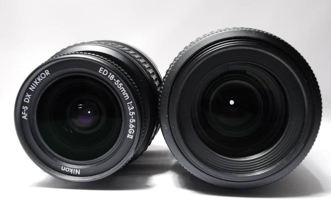 ♥これ1台で全部撮れる♥Nikon D40♥標準＋望遠Wレンズ♥手ブレ補正