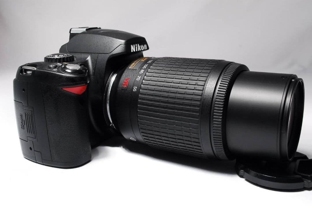 ♥これ1台で全部撮れる♥Nikon D40♥標準＋望遠Wレンズ♥手ブレ補正