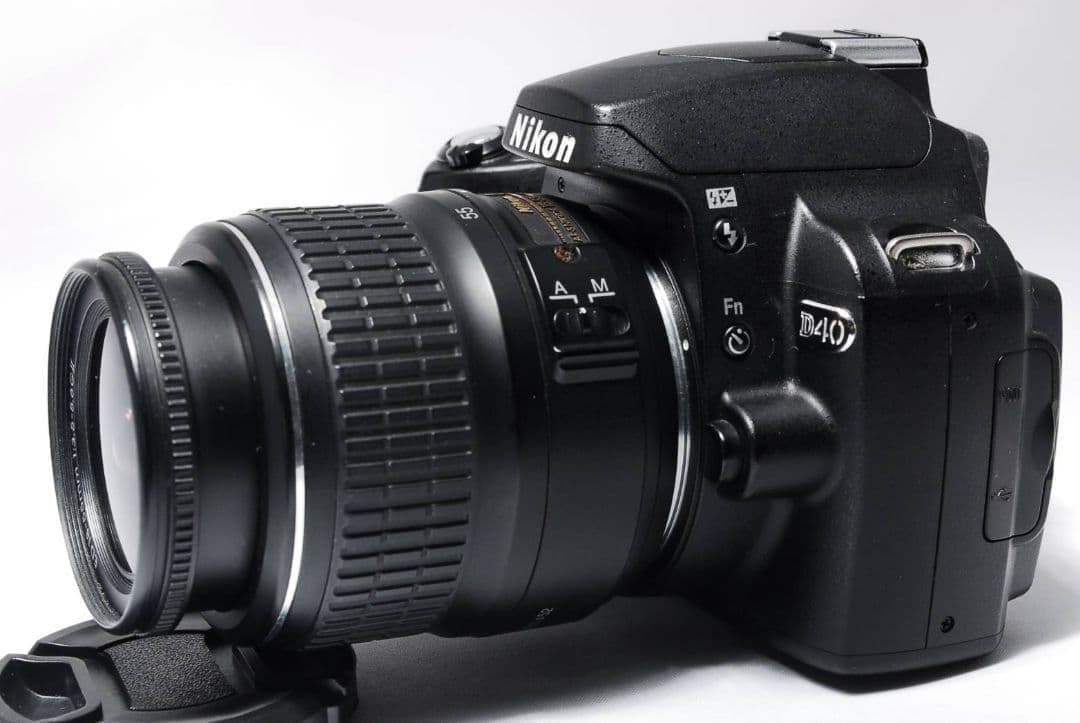 ♥これ1台で全部撮れる♥Nikon D40♥標準＋望遠Wレンズ♥手ブレ補正