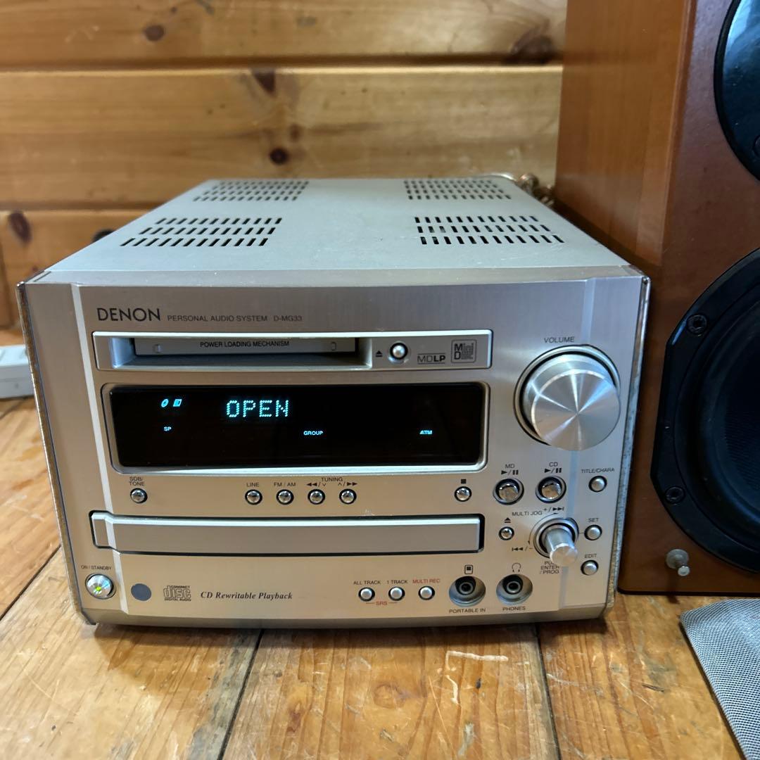 ラジオ・コンポ DENON D-MG33 CDMD