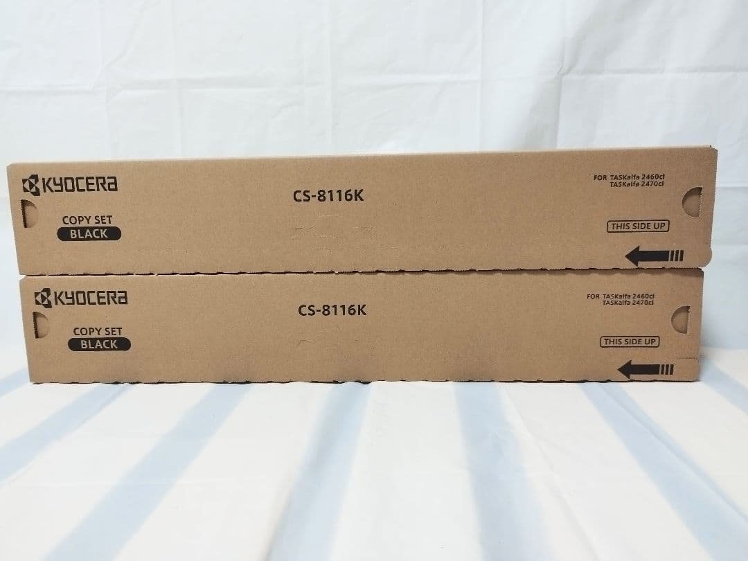 2/28（土）までの限定!! 京セラ 国内純正トナー CS-8116K x 2箱